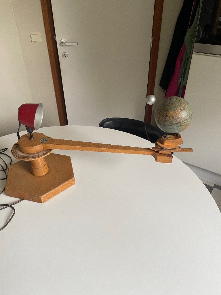 vintage planetarium, tellurium, Enlèvement