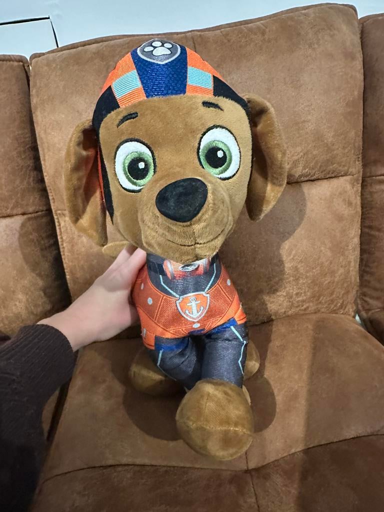 Knuffel paw patrol zuma, Kinderen en Baby's, Paw Patrol, Ophalen, Zo goed als nieuw