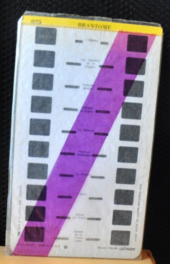 carte photo stéréoscopique Lestrade brantome n1, 1960 tot 1980, Gebruikt, Foto, Ophalen of Verzenden