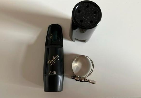 Vandoren A45 alto mondsruk, Muziek en Instrumenten, Blaasinstrumenten | Overige, Ophalen of Verzenden, Gebruikt, Houtblazer