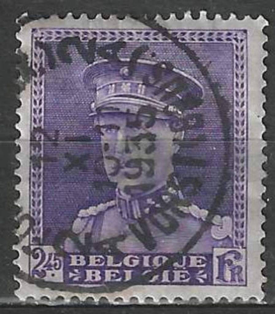 Belgique 1931 - Yvert/OBP 322 - Albert Ier avec képi 2, (ST), Envoi, Affranchi, Oblitéré, Maison royale