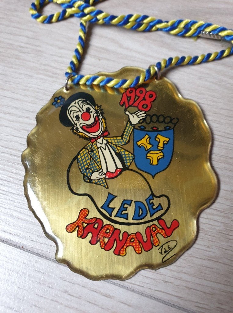 Karnaval medaille Lede 1998, Ophalen of Verzenden