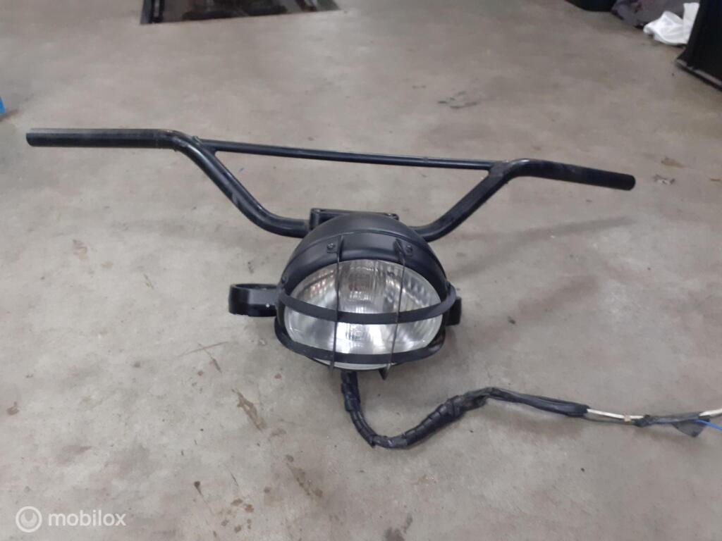 Stuur kroonplaat koplamp bobber chopper project scrambler, Motoren, Gebruikt, Factorystore.service@ducati.com, Ophalen of Verzenden