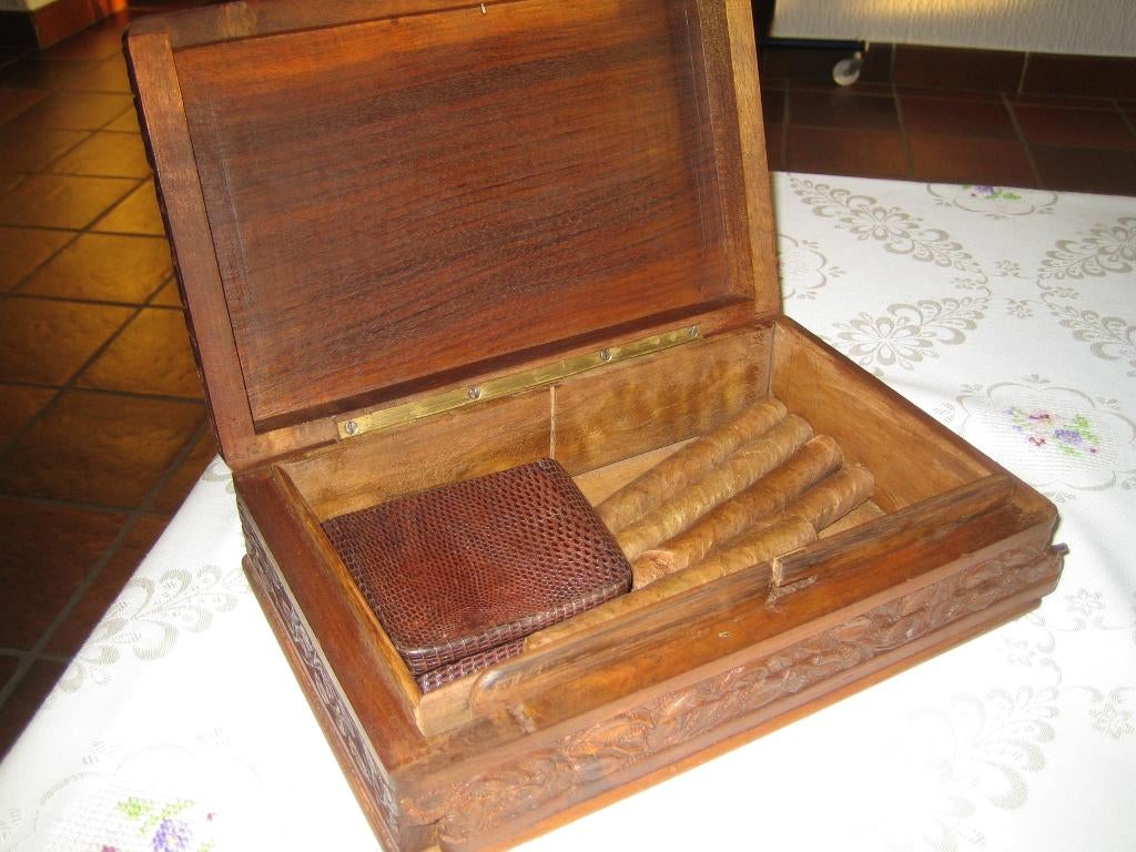 sigarenbox, Antiek en Kunst, Ophalen of Verzenden