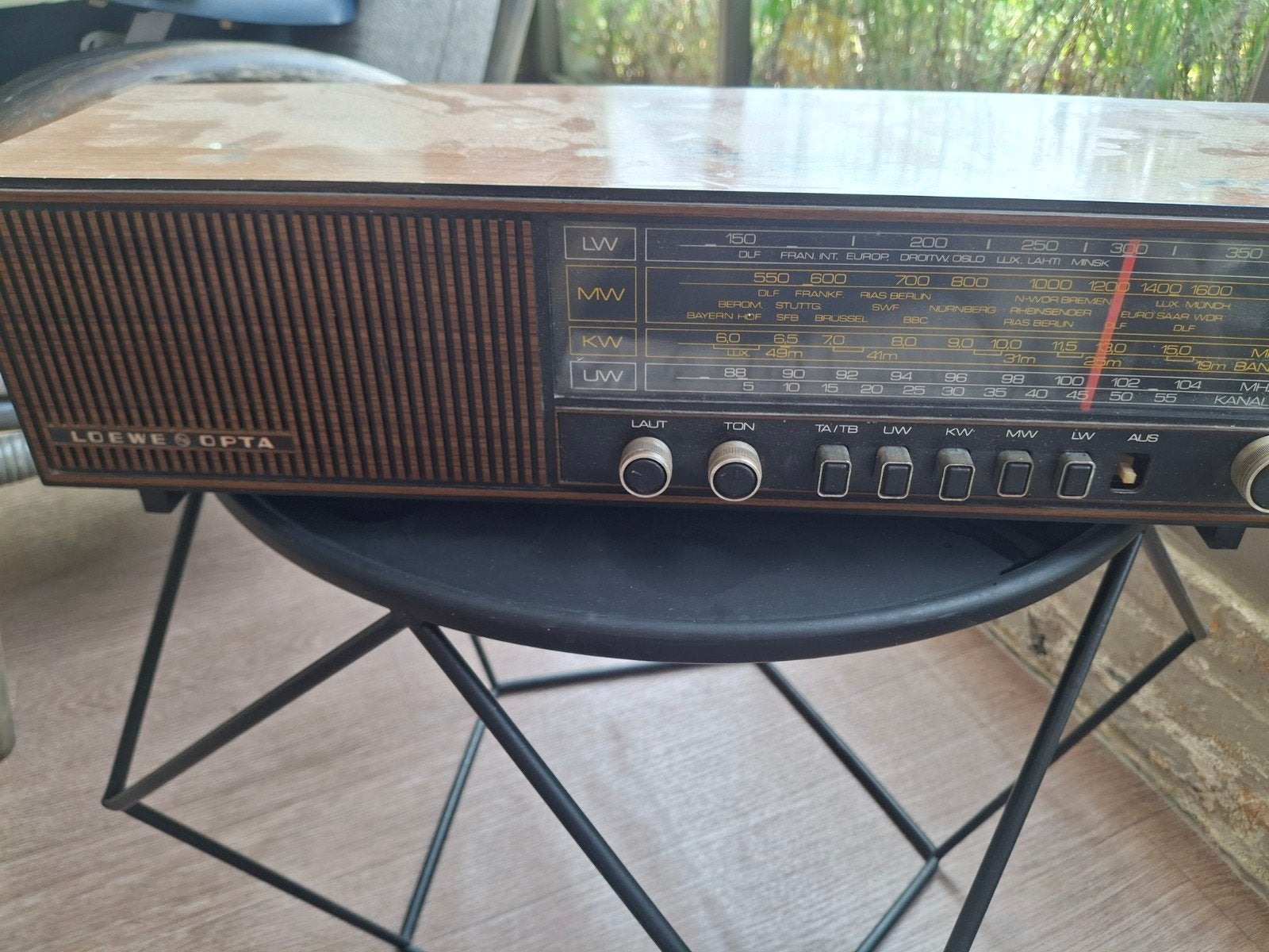 loewe opta uit R112 uit de jaren 70, Audio, Tv en Foto, Radio's, Ophalen