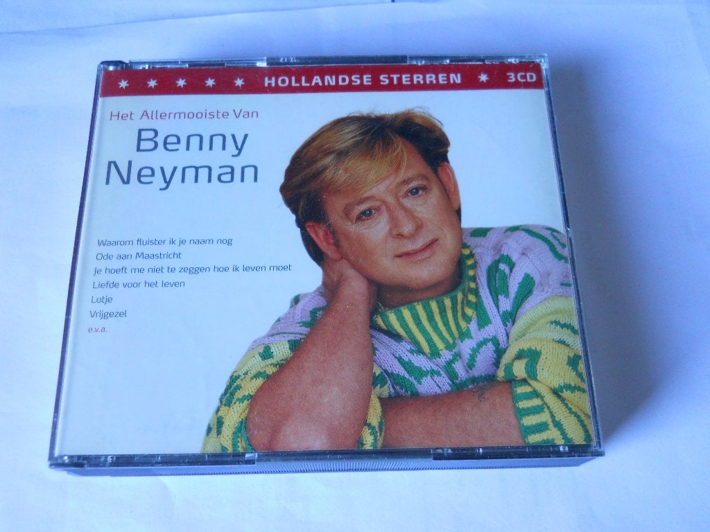 3 CD BOX - BENNY NEYMAN - HET ALLERMOOISTE, Cd's en Dvd's, Ophalen of Verzenden, Zo goed als nieuw, Levenslied of Smartlap, Verzamelalbum