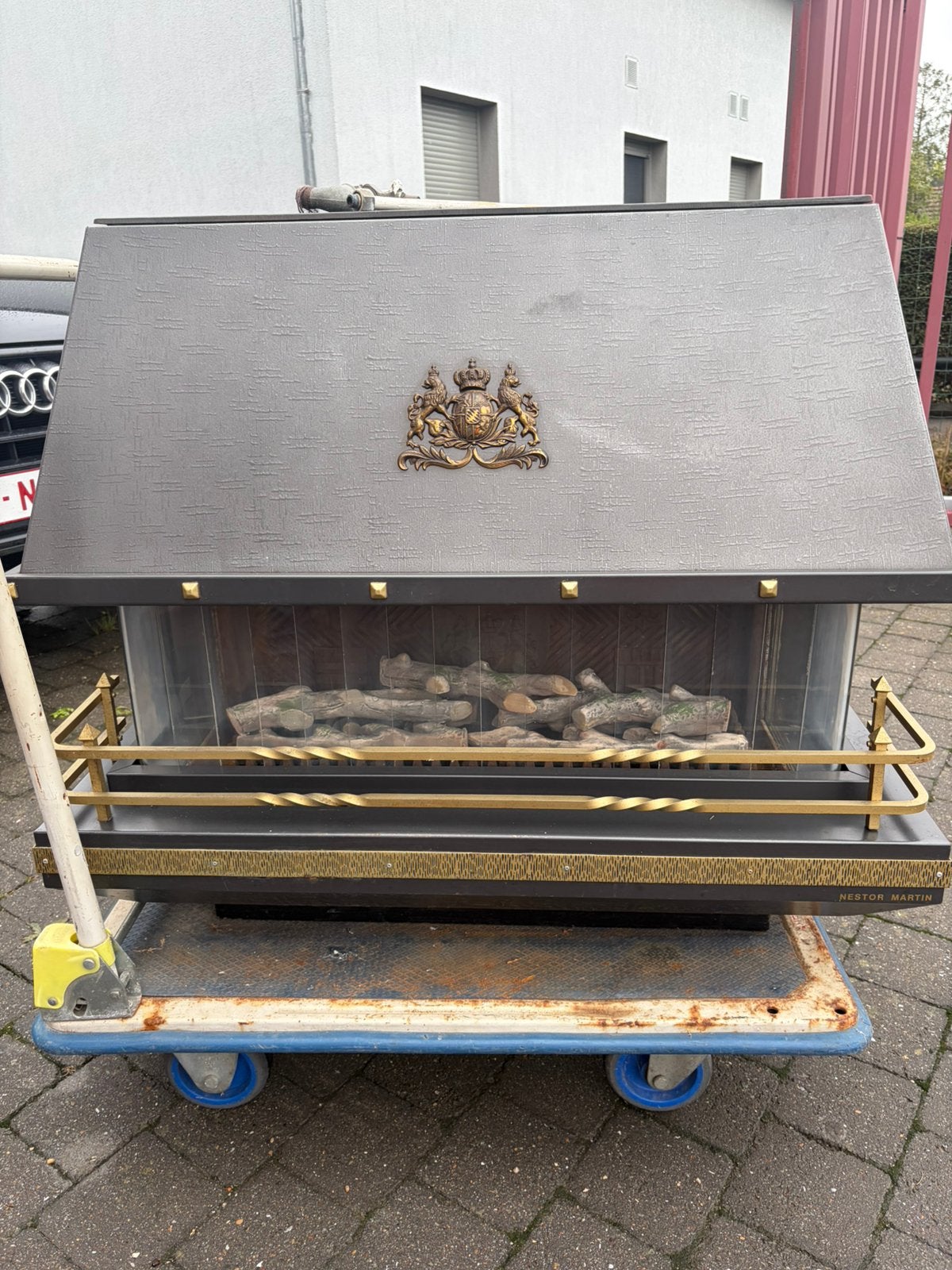 Feu au gaz a vendre, Bricolage & Construction, Enlèvement, Comme neuf