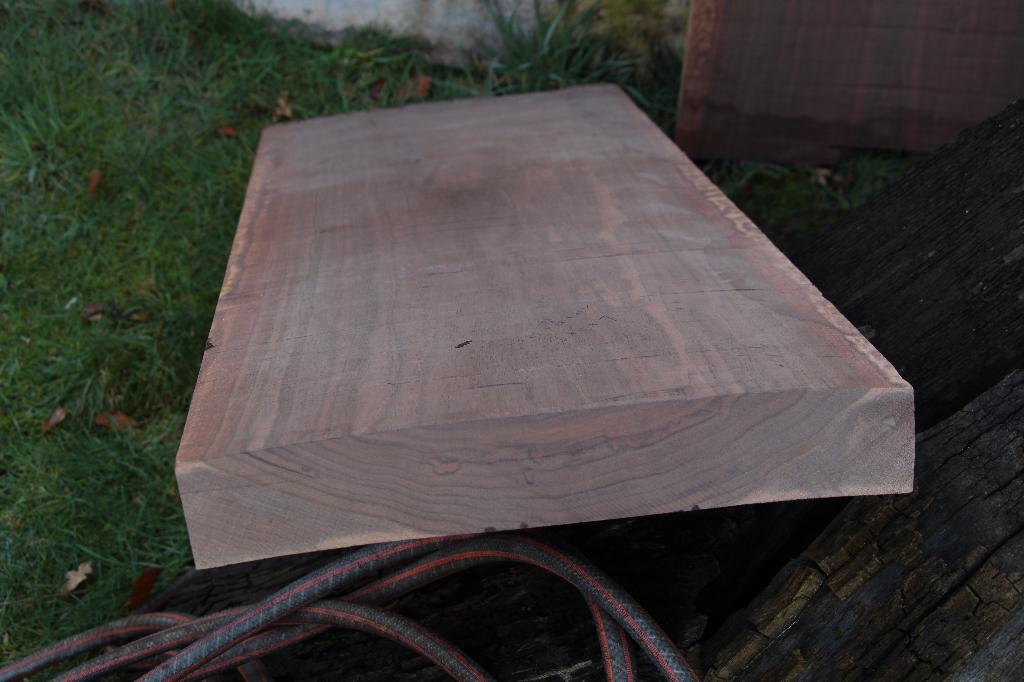 zwarte walnoot black walnut, Doe-het-zelf en Bouw, Hout en Planken, Ophalen, Zo goed als nieuw, Plank, 50 mm of meer