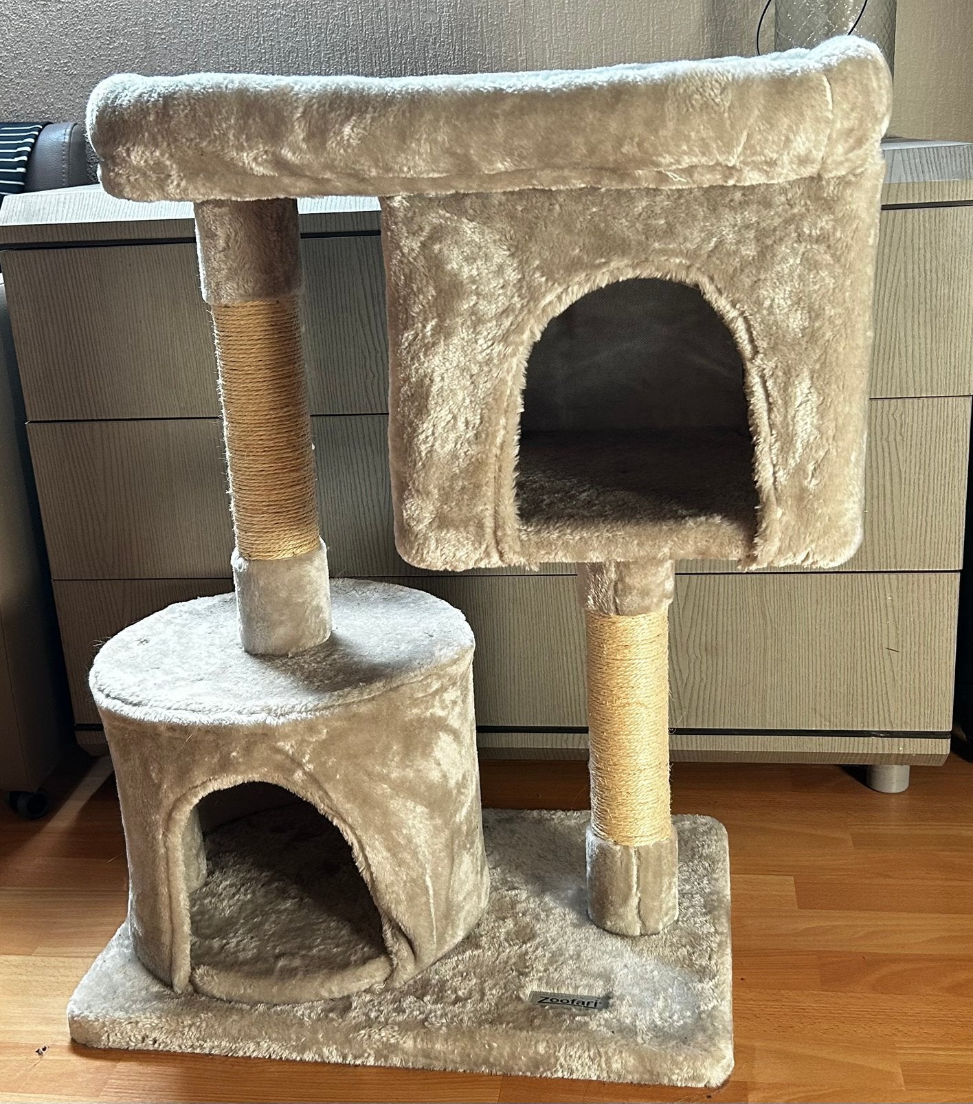 Krabpaal voor katten - hoogte 100 cm, Dieren en Toebehoren, Krabmeubelen, Ophalen, Zo goed als nieuw, Krabpaal