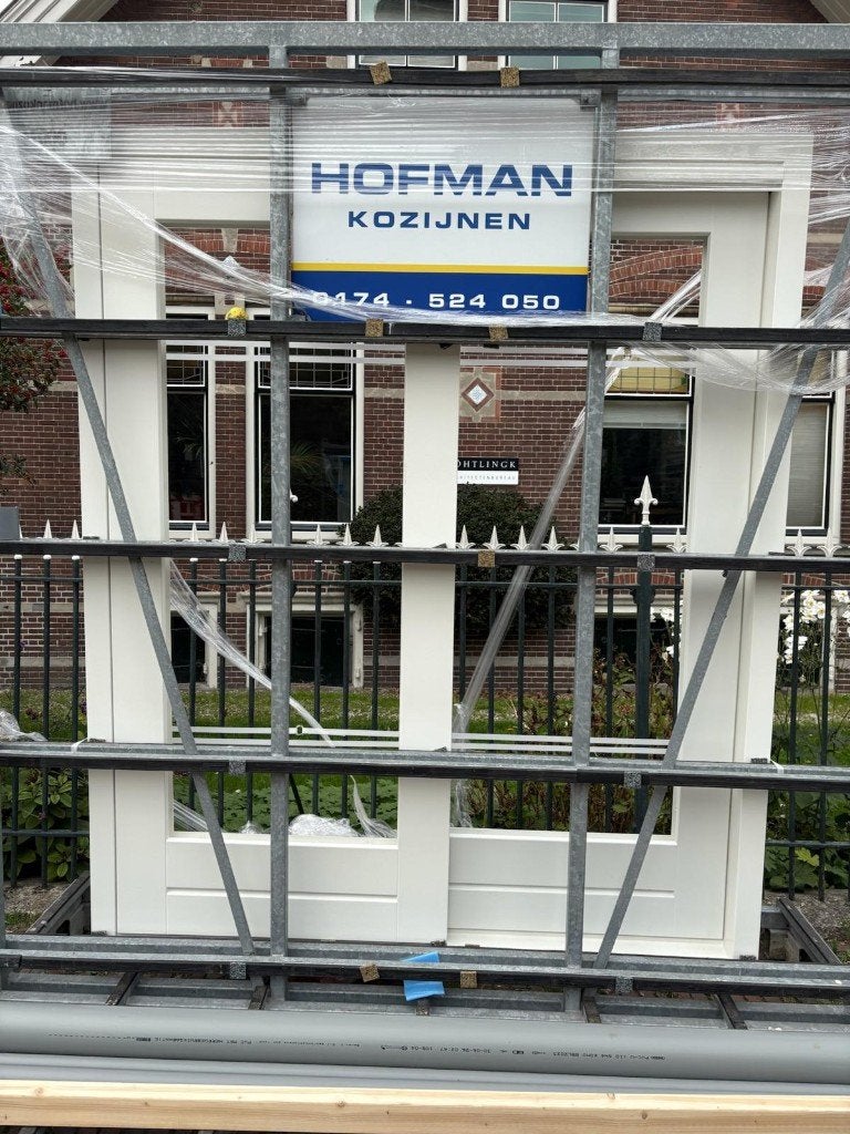 Meranti hardhouten schuifraam 2150x1800mm, Ophalen, Nieuw, 150 tot 225 cm, 150 tot 225 cm