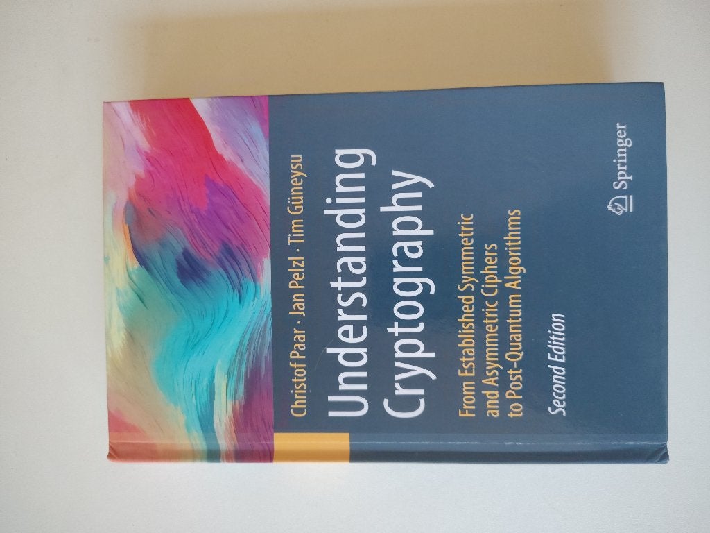 Understanding Cryptography (hardcover), Ophalen, Springer, Zo goed als nieuw, Overige onderwerpen