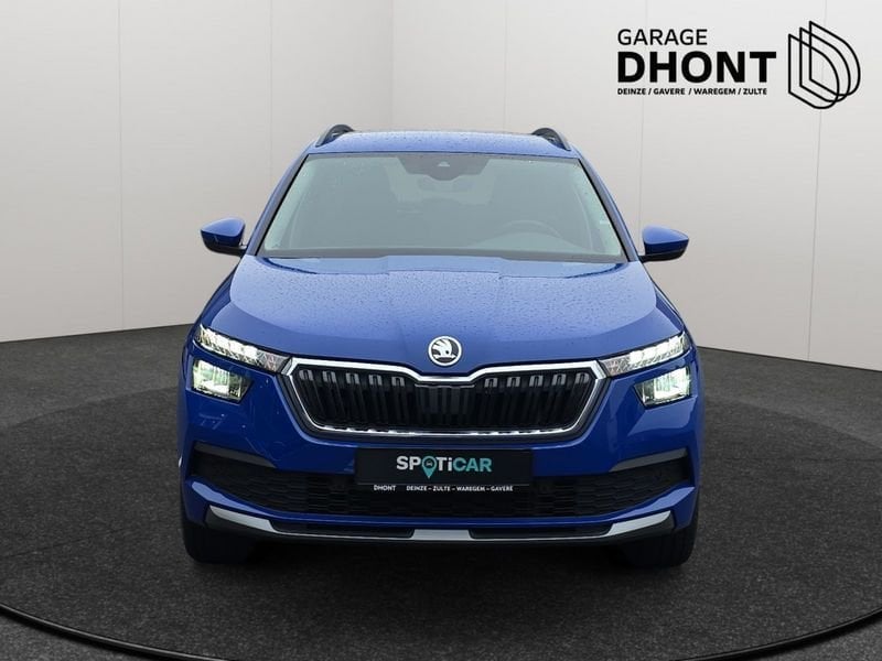 Skoda Kamiq Selection - 1.0 Benzine - Automaat DSG - 110PK, Stof, Gebruikt, Blauw, Bedrijf