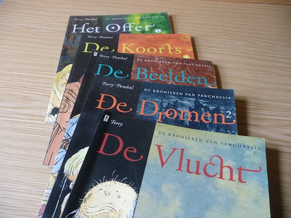De kronieken van Panchrysia (volledige reeks), Boeken, Stripverhalen, Complete serie of reeks, Ophalen of Verzenden, Zo goed als nieuw