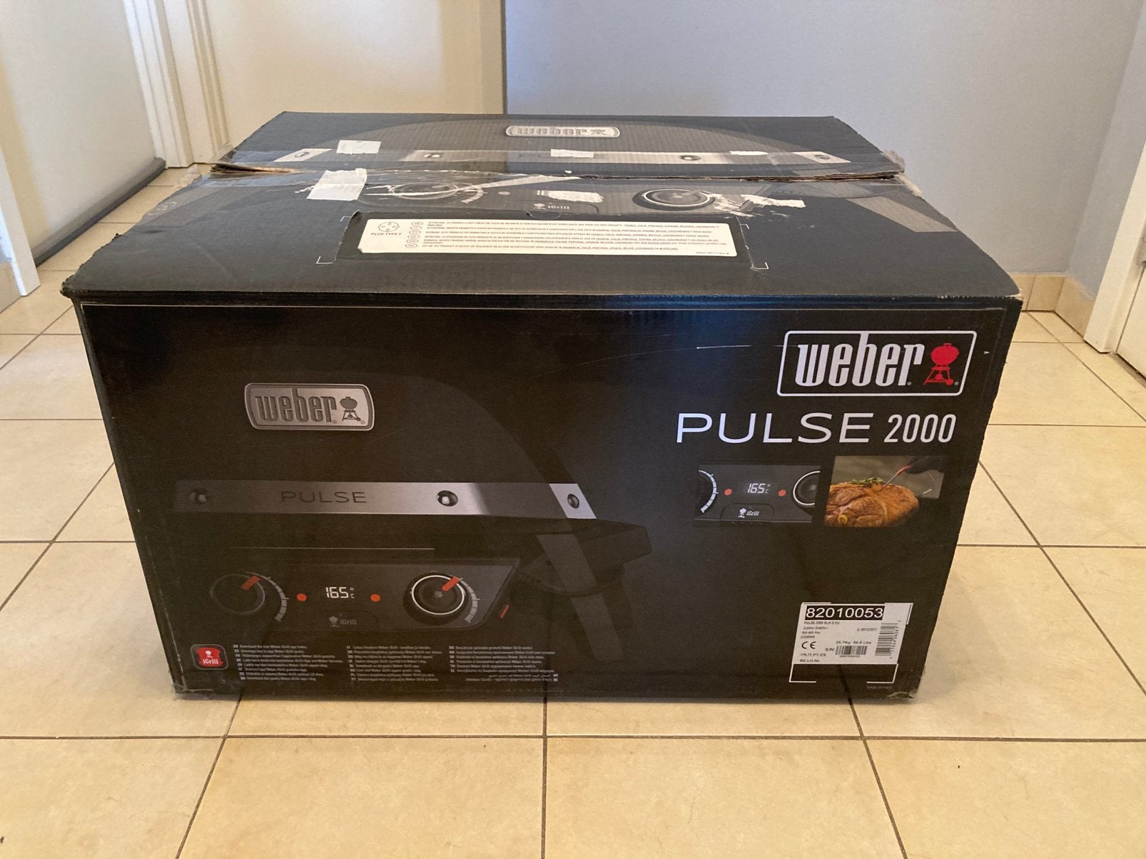 Weber Pulse 2000 Barbecue, Jardin & Terrasse, Barbecues électriques, Enlèvement, Neuf