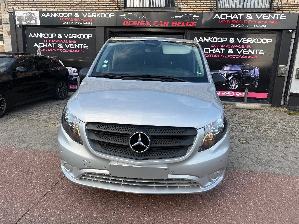 Mercedes Vito Tourer 6Place 1er Main Carnet *netto 20247*, Autos, Argent ou Gris, Achat, Entreprise, Alarme
