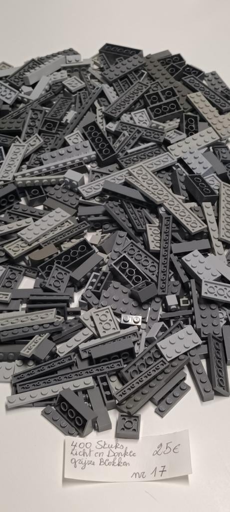 Lego licht en donker grijze blokken, Ophalen of Verzenden, Lego