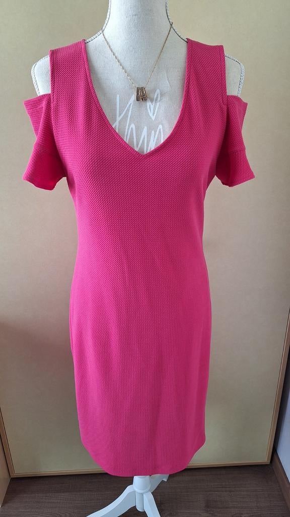 Damesjurk fushia merk " Batida", Kleding | Dames, Jurken, Maat 38/40 (M), Nieuw, Ophalen of Verzenden, Knielengte