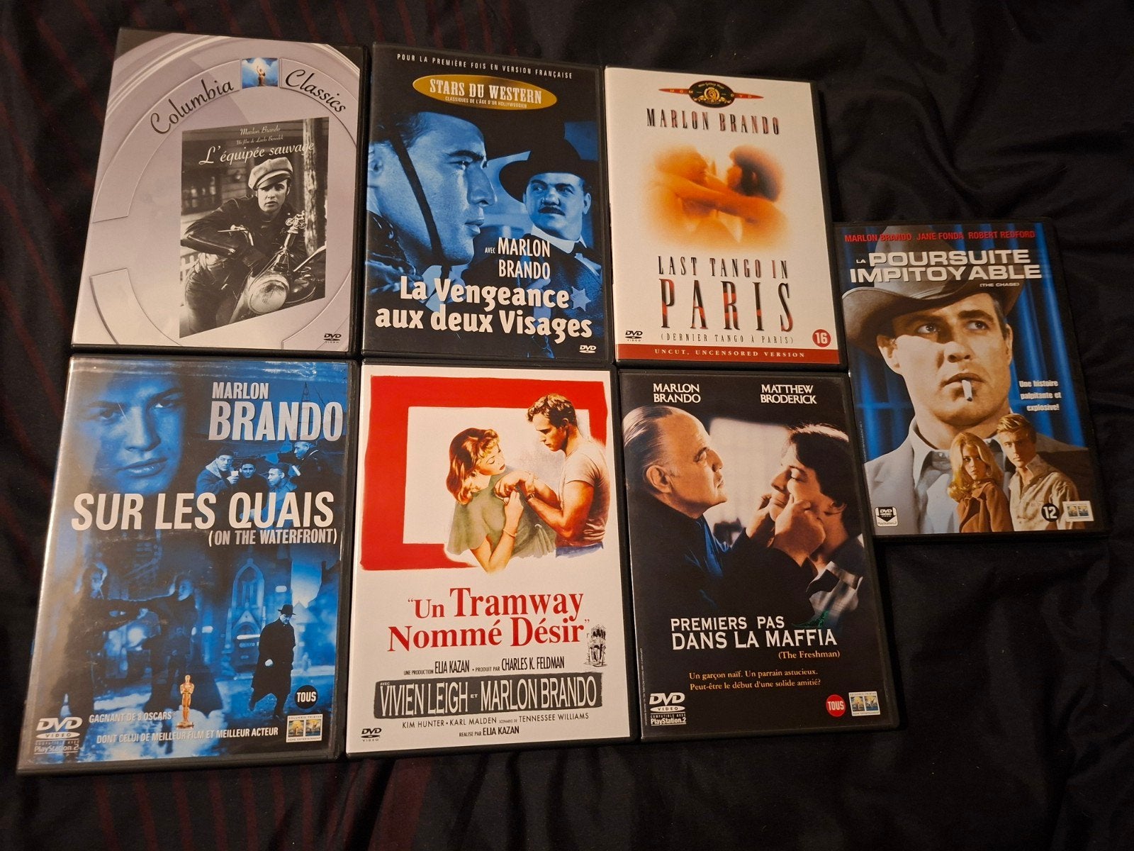 A vendre en dvd liste évolutive Marlon Brando, Action, Enlèvement ou Envoi, Comprend un boîtier, Anglais