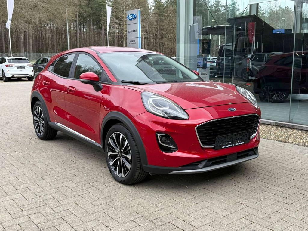 Ford Puma Puma Titanium X 1.0 125 automaat (bj 2024), Auto's, Ford, Automaat, Stof, Overige kleuren, 130 g/km