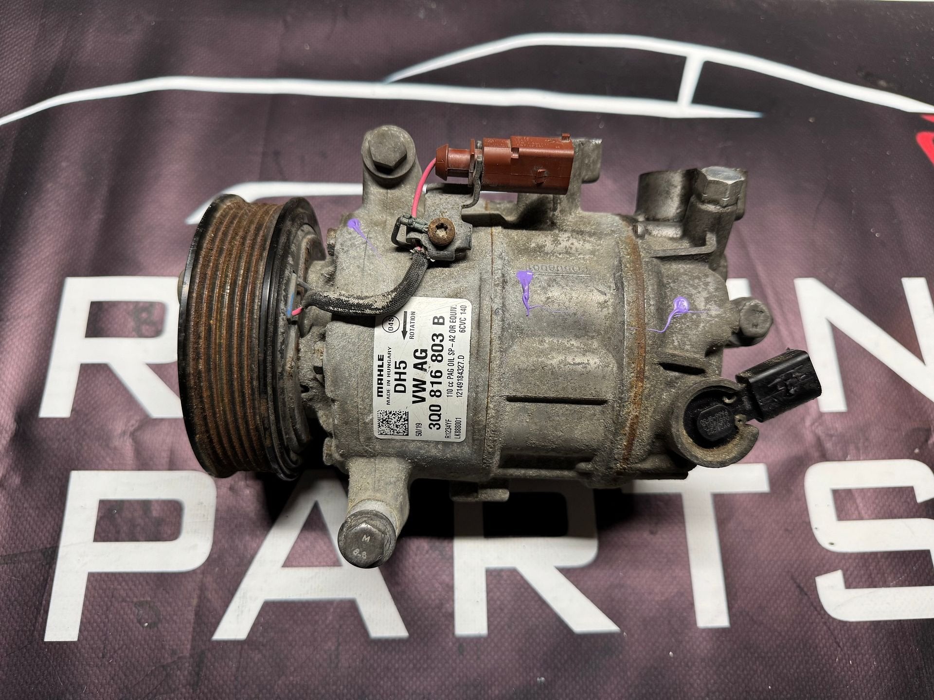 Volkswagen Audi Seat Skoda VAG Aircopomp 3Q0816803B, -, Utilisé, -, -