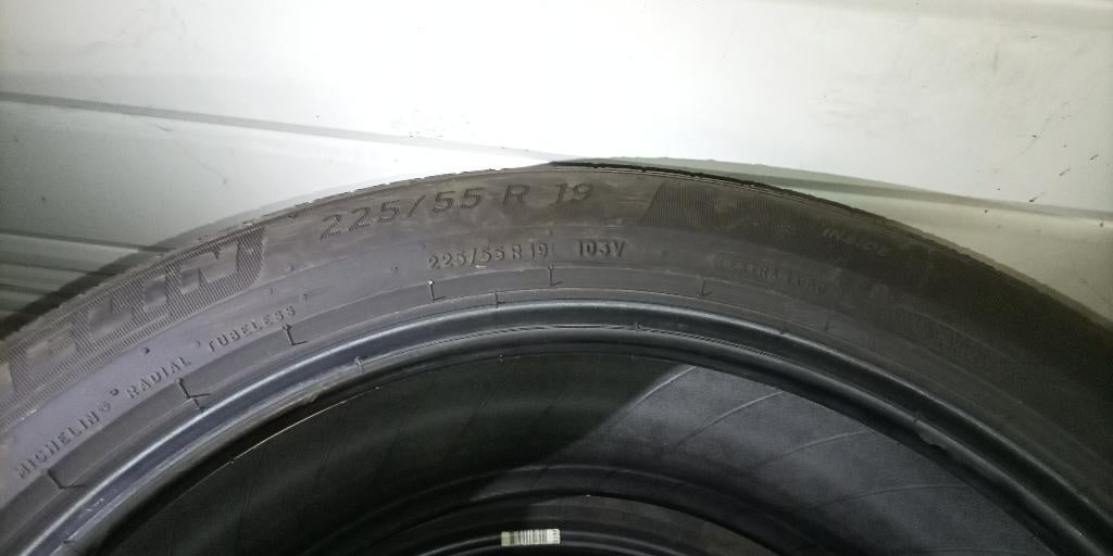 Pneus MICHELIN 225 55 R19, Auto-onderdelen, Banden en Velgen, Gebruikt, Band(en), Personenwagen, Ophalen