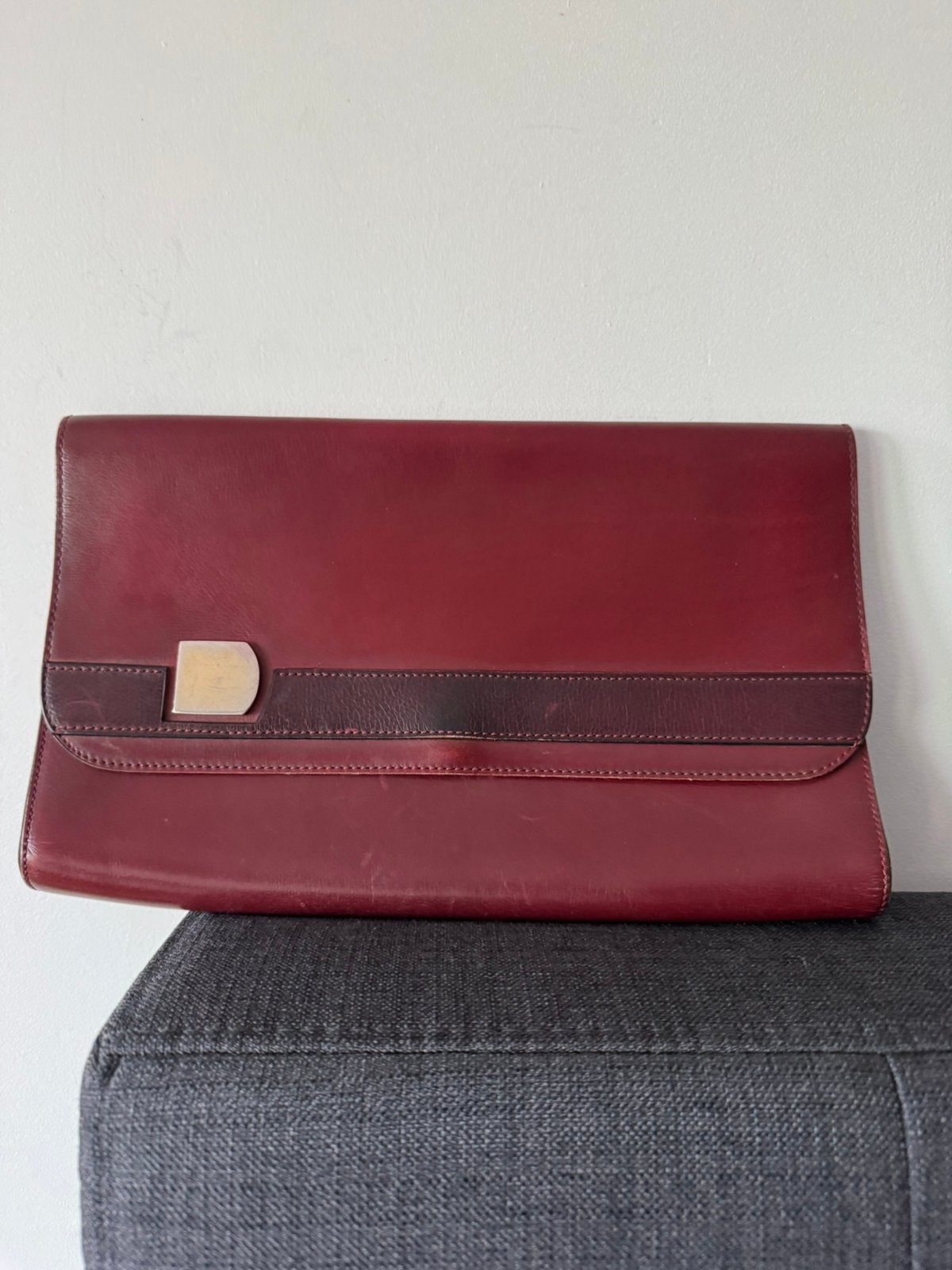 Sac à main Delvaux bordeaux, Enlèvement ou Envoi, Comme neuf