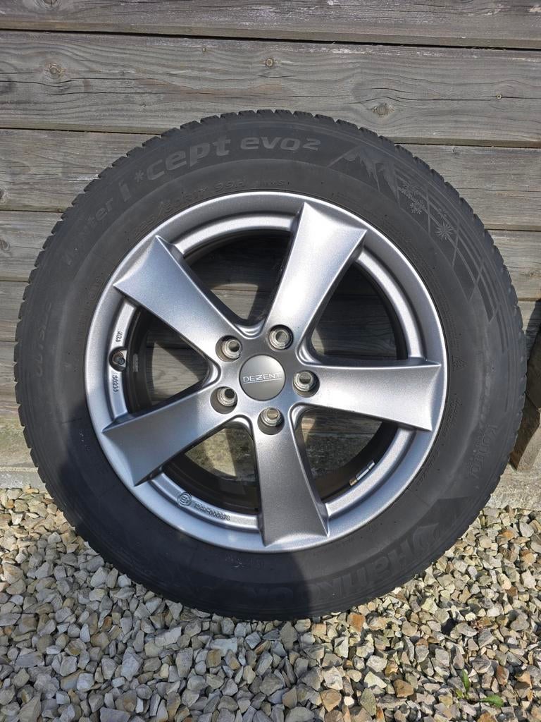 4 alu velgen van Dezent, Auto-onderdelen, Banden en Velgen, Ophalen, Winterbanden, Velg(en)