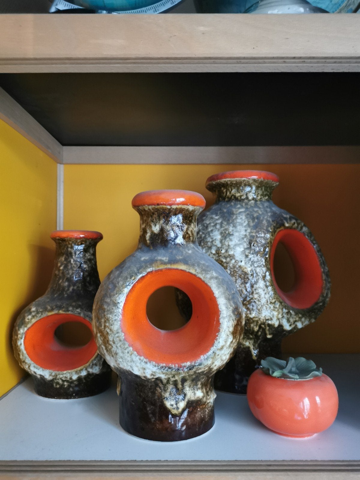 vases vintage Dumler & Breiden, Fait main, Comme neuf, Enlèvement, Pierre/céramique