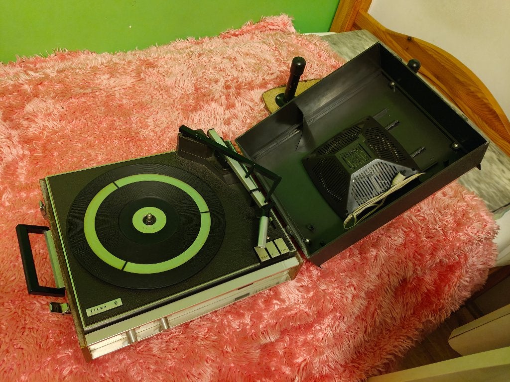 SIERRA vintage platenspeler RETRO, Ophalen of Verzenden, Audio en Video