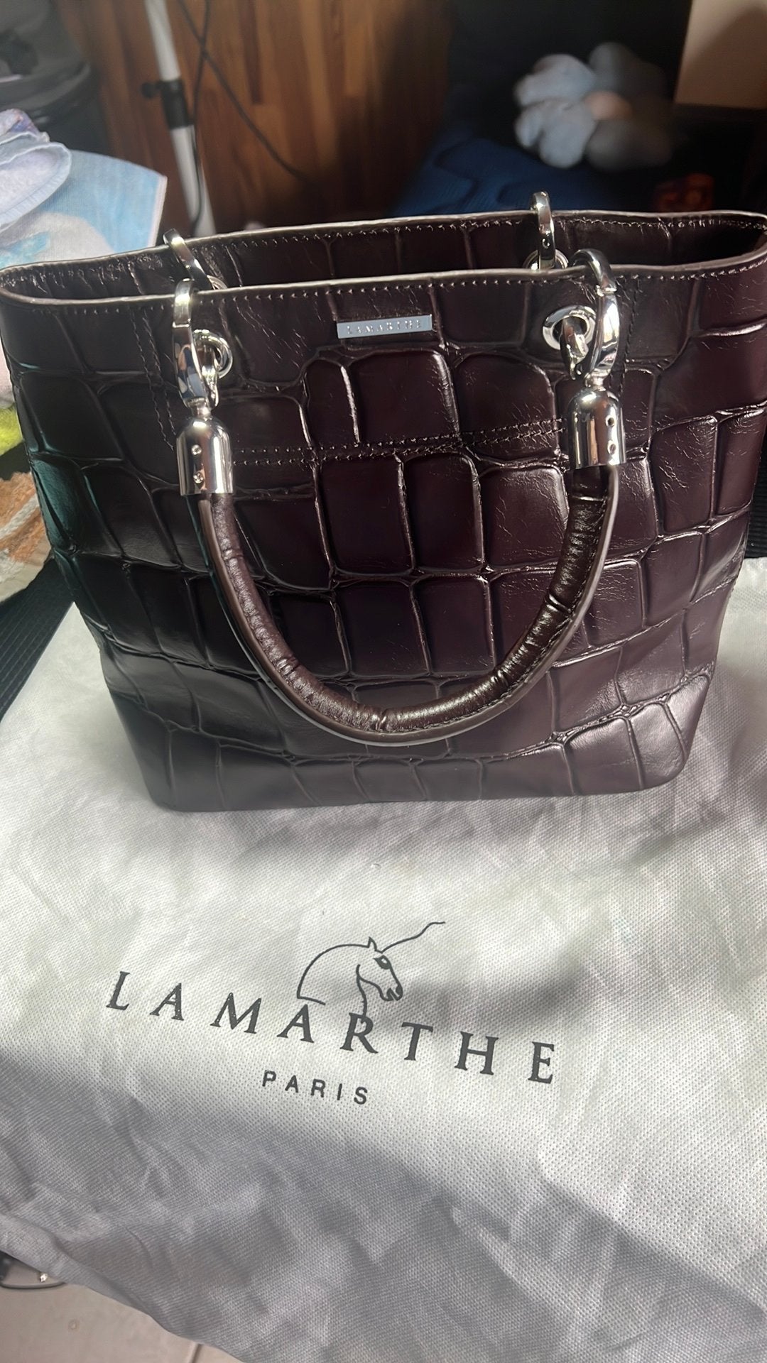 Handtas LAMARTHE nooit gebruikt, Handtassen en Accessoires, Tassen | Damestassen, Ophalen, Nieuw, Handtas