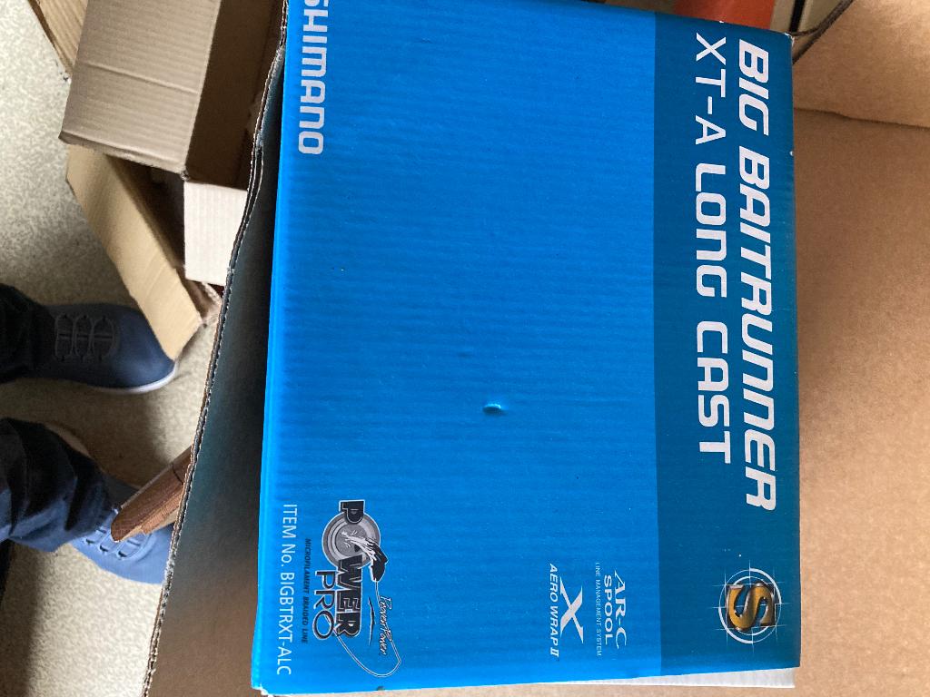 Shimano Big Baitrunner XT-A Long Cast, Sports nautiques & Bateaux, Enlèvement, Comme neuf, Moulinet