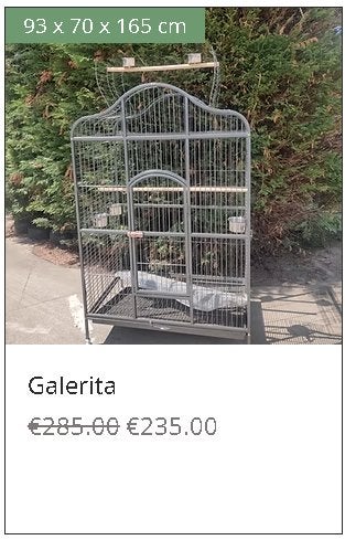 PAPEGAAIENKOOPDAG NIEUW PAPEGAAIENHOK NIEUW, Dieren en Toebehoren, Vogels | Hokken en Kooien, Ophalen, Nieuw