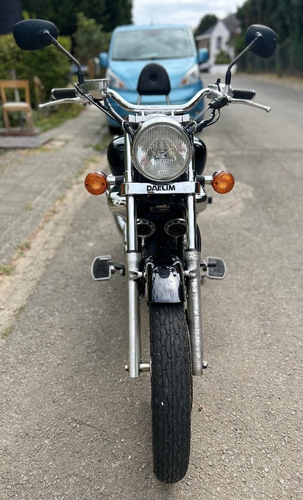Moto Daelim VT 125, Ophalen