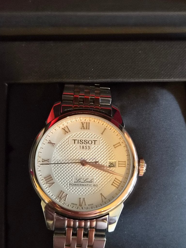 Tissot Le Locle Powermatic 80 automatisch, Handtassen en Accessoires, Overige Accessoires, Ophalen of Verzenden, Nieuw