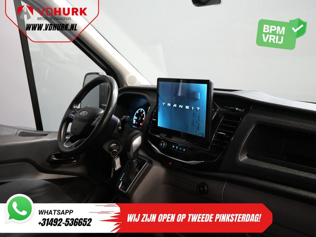 Ford Transit 2.0 TDCI 130 pk Aut. L3H2 Trend 270Gr.Deuren/ C, Automaat, Wit, Bedrijf, Diesel