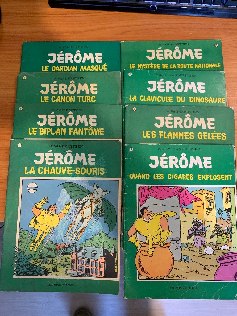 Jerome vandersteen Lot, Livres, BD, Plusieurs BD, Enlèvement ou Envoi, Utilisé