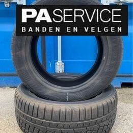 2x Yokohama 235 55 18 winterbanden 7,4 mm, Auto-onderdelen, Banden en Velgen, Gebruikt, Velg(en), -, -