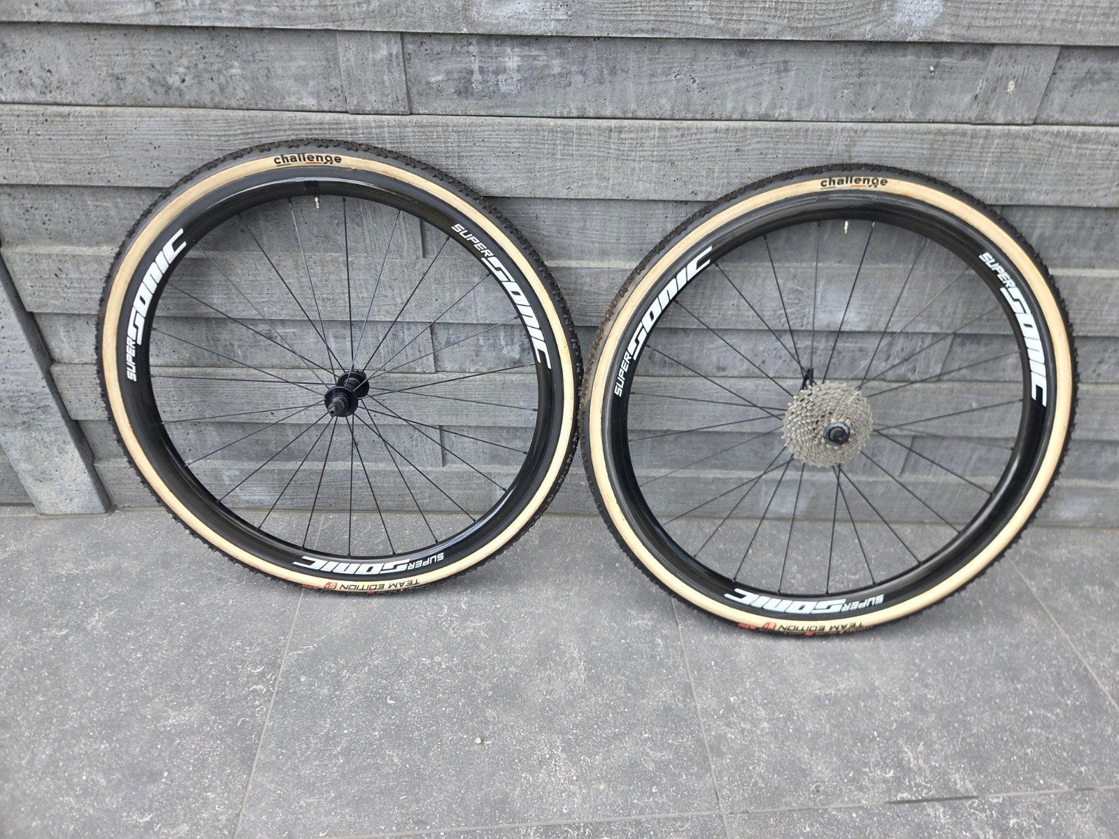 Roues carbone à boyaux, Vélos & Vélomoteurs, Enlèvement, Roue, Carbone