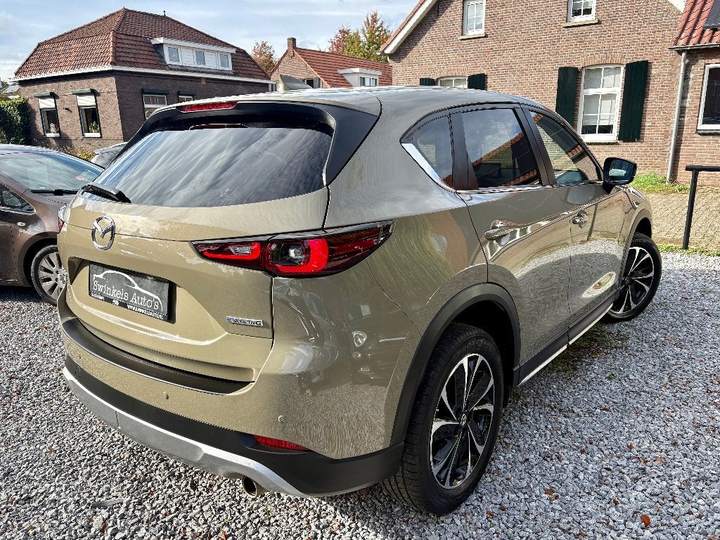 Mazda Cx5 2.0 e-SkyActiv-G M Hybrid 165 Newground-Nieuwstaat, Auto's, Voorwielaandrijving, 1800 kg, Leder en Stof, 146 g/km