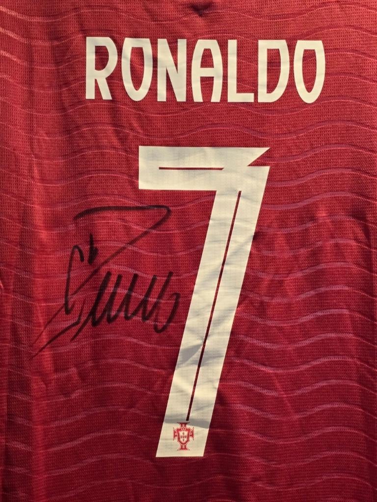 Cristiano Ronaldo gesigneerd Portugal 2026 shirt (COA), Ophalen of Verzenden, Nieuw, Shirt