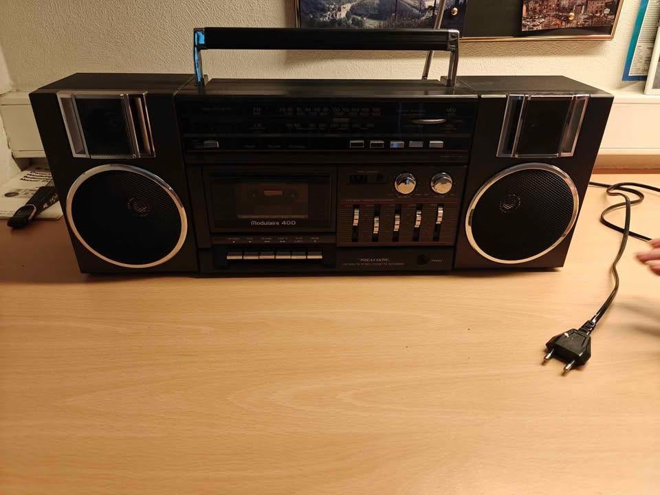 Vintage ghettoblaster/boom box (jaren 80), Ophalen