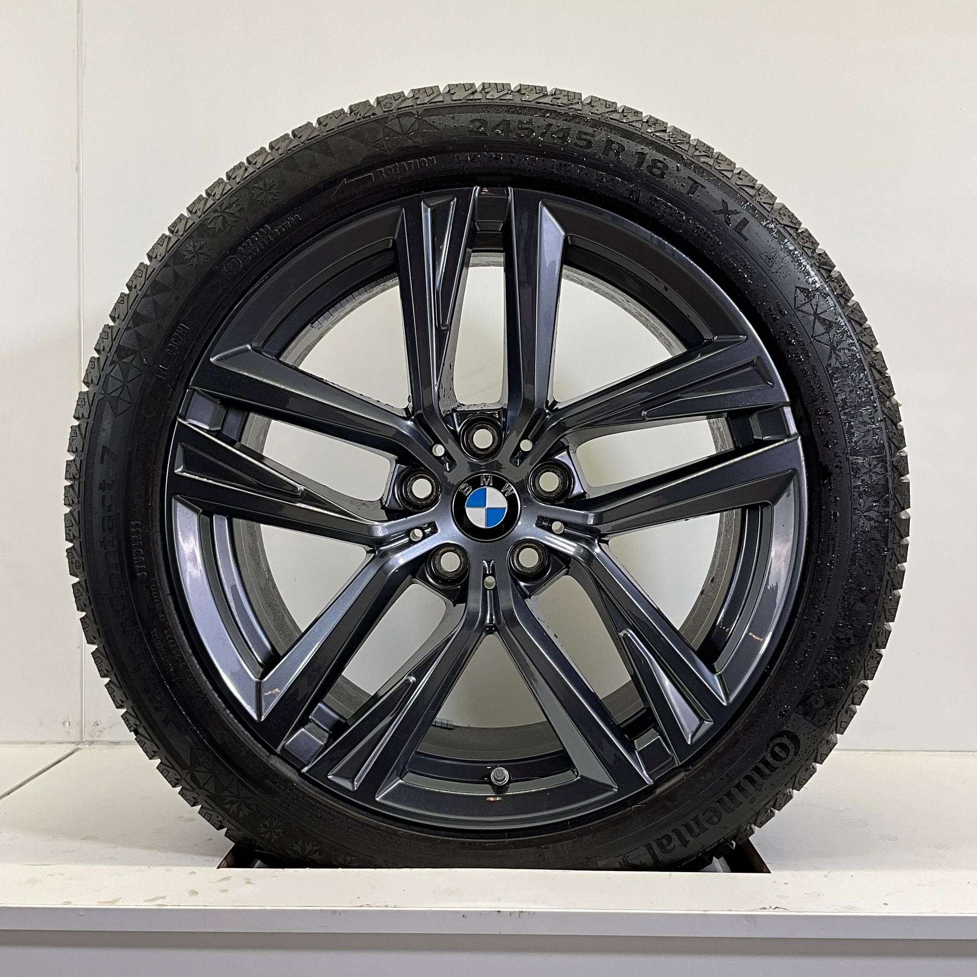 BMW 4 SERIE G26 I4 G26 SET VELGEN + WINTERBANDEN 18 INCH ORI, Pneus et Jantes, Véhicule de tourisme, -, 18 pouces