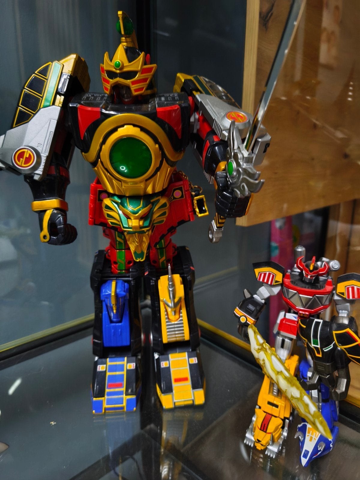 Thunderzord legacy, Enlèvement ou Envoi