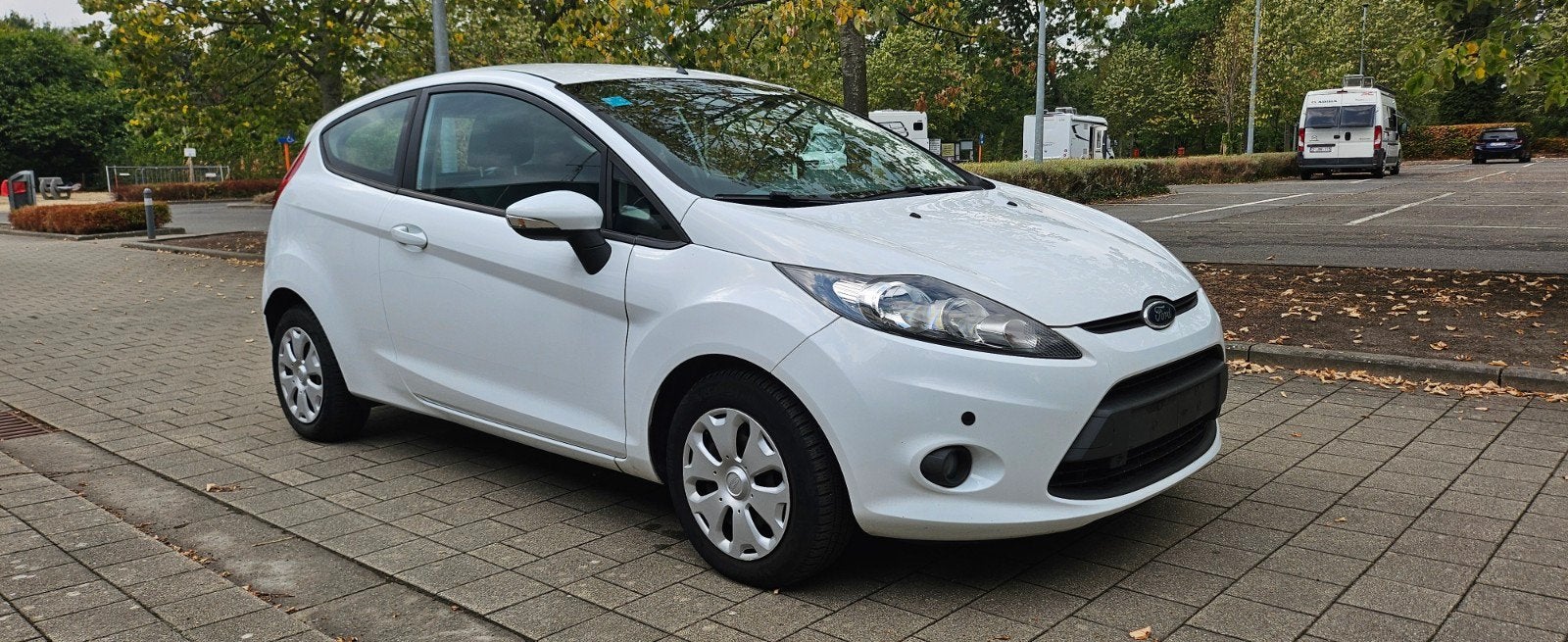 Ford fiesta 1.6 Tdci eco netic Bj.2010 Met 175.000 Km., Auto's, Ford, Voorwielaandrijving, Stof, Wit, Bedrijf