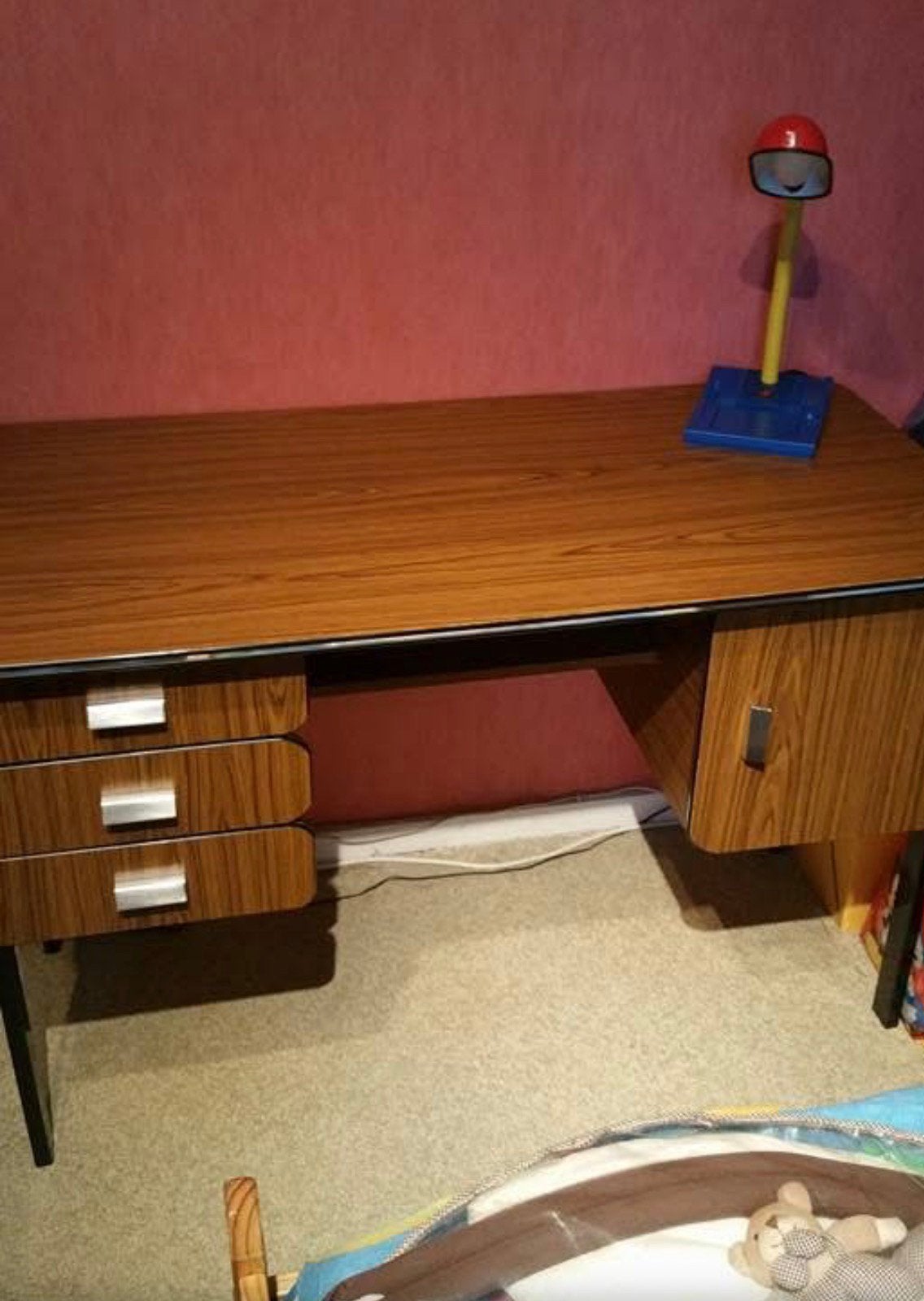 Antieke bureau, Huis en Inrichting, Bureaus, Ophalen, Gebruikt, Hout, Antiek