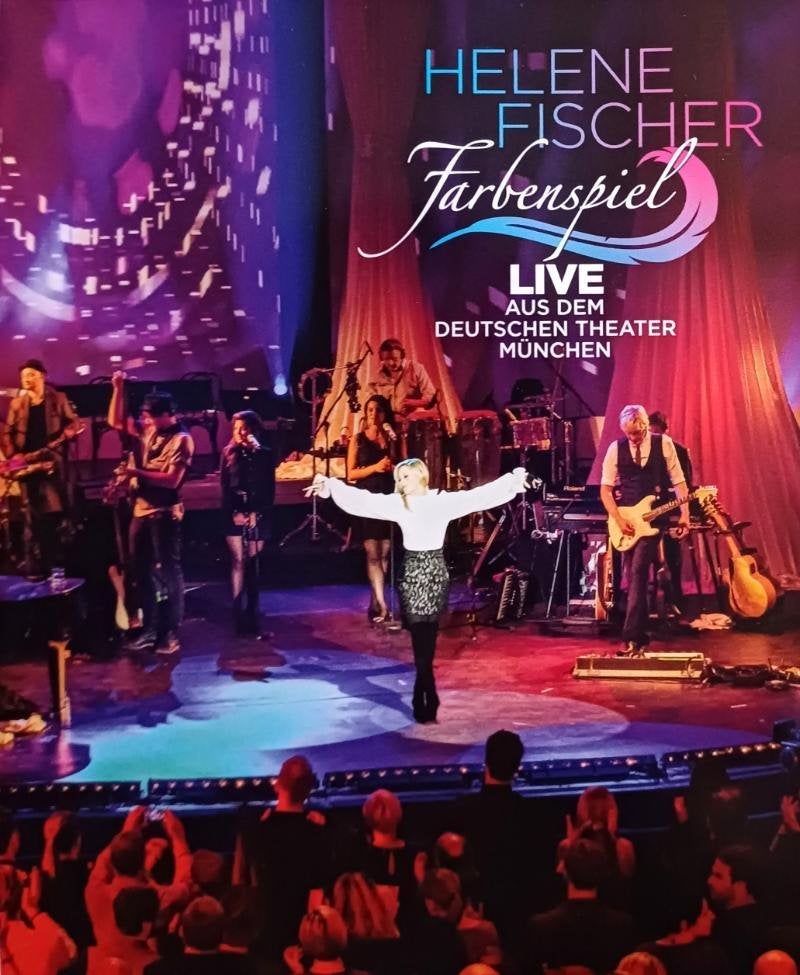 blu ray HELENE FISCHER FARBENSPIEL -LIVE MUNCHEN, Ophalen of Verzenden, Zo goed als nieuw