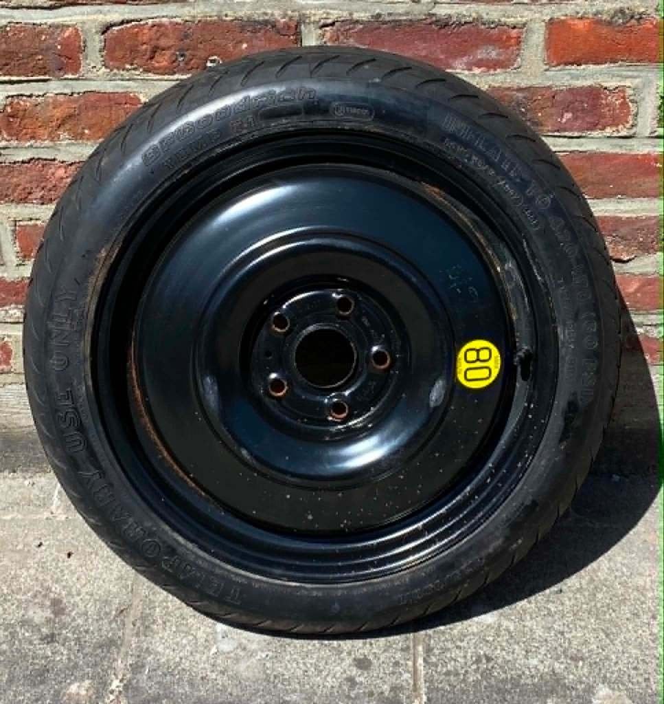 Roue galet (secours) Toyota Auris, Ophalen, Banden en Velgen