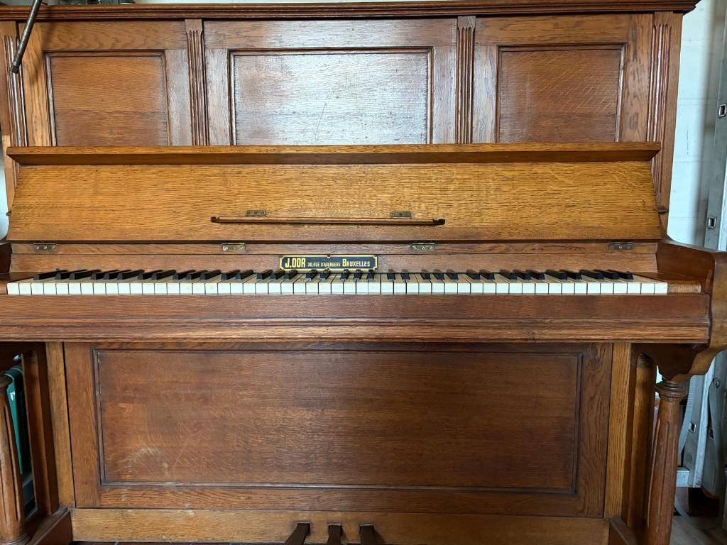 houten piano, Enlèvement, Utilisé, Brun, Piano