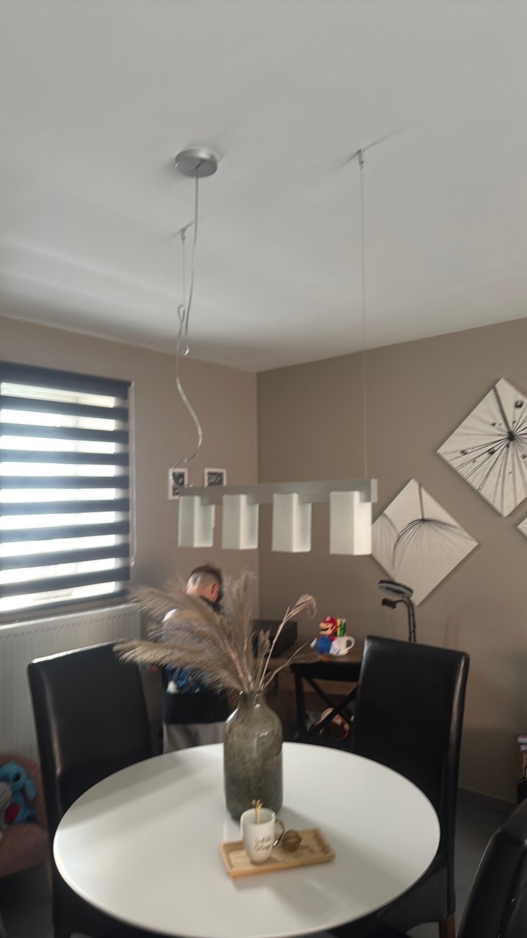 Mooie hanglamp, Huis en Inrichting, Lampen | Kroonluchters, Ophalen, Zo goed als nieuw
