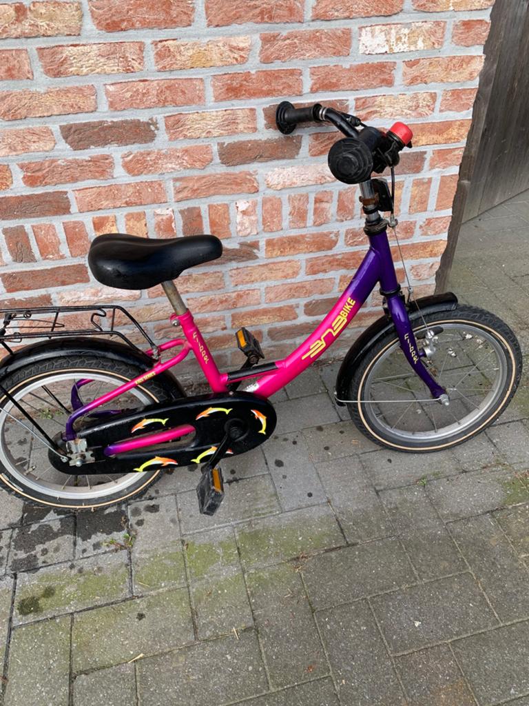 Kinderfiets  16 Inch. Met Nieuwe Banden, Fietsen en Brommers, Ophalen, Zo goed als nieuw